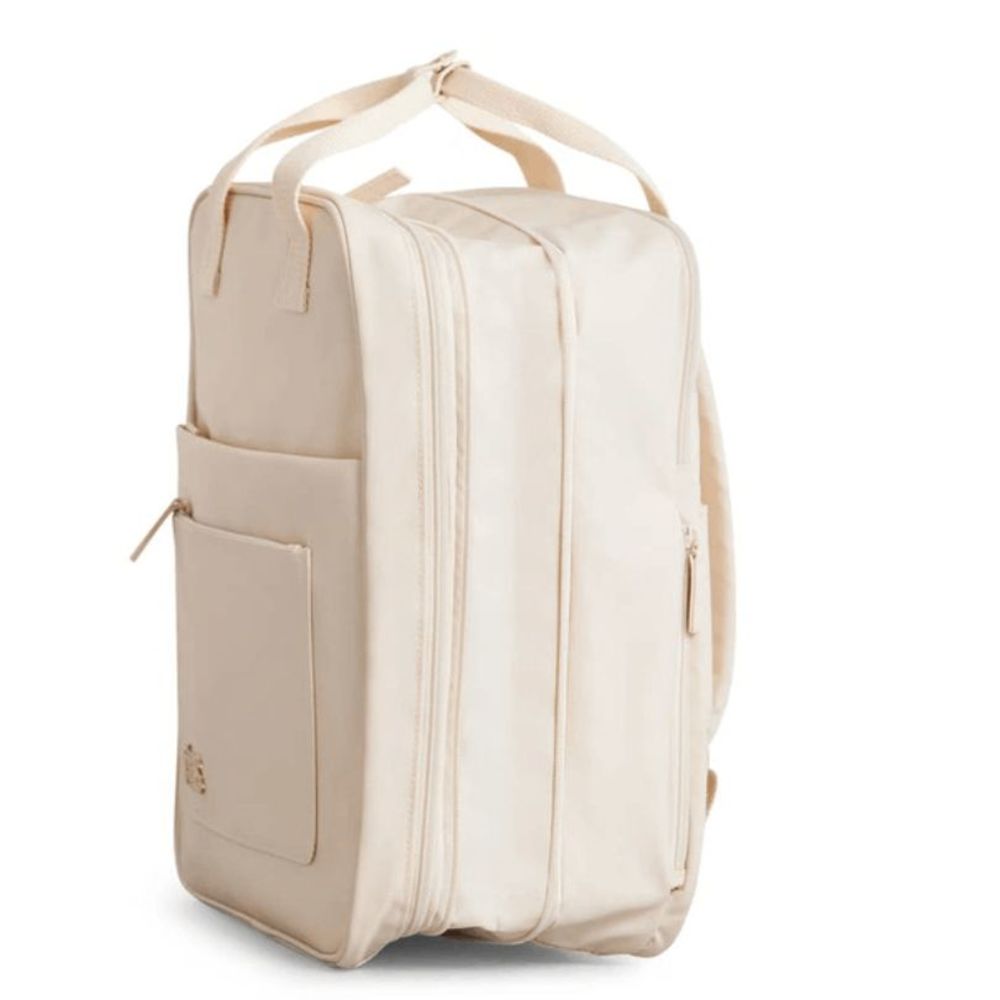 NWT BEIS The Expandable Backpack - Recycled Collection in BEIGE - Picture 3 of 10